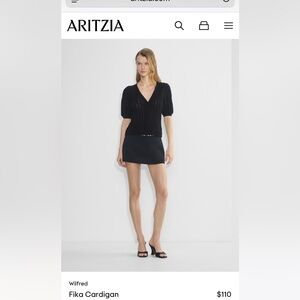 NWT Aritzia Wilfred Fika cardigan sz L